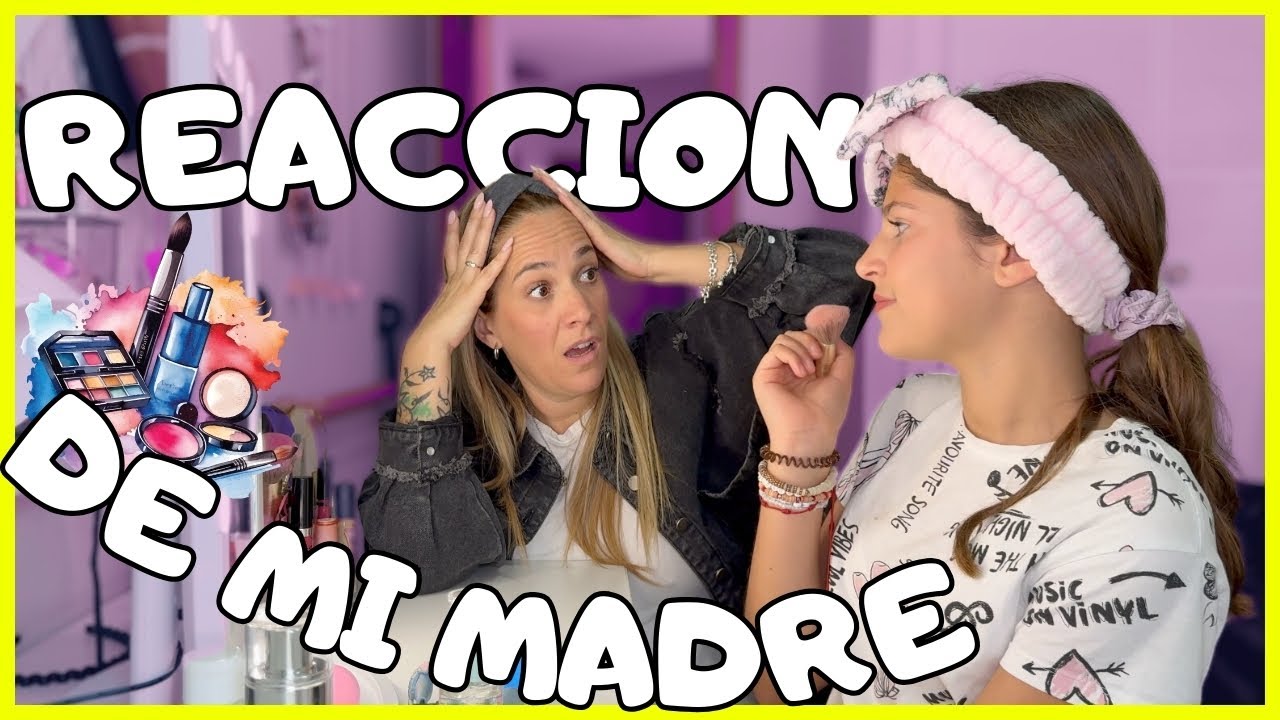 ¡Reacción a la rutina de maquillaje de Lucía! ¿Me sorprenderá o me dejará sin palabras? 100% REAL