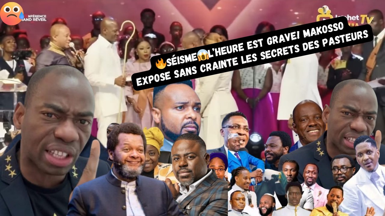 🙆SCANDALE💔L'HEURE EST GRAVE CAMILLE MAKOSSO EXPOSE SANS CRAINTE LE SECRETS DE PASTEUR, DANS L'EGLISE