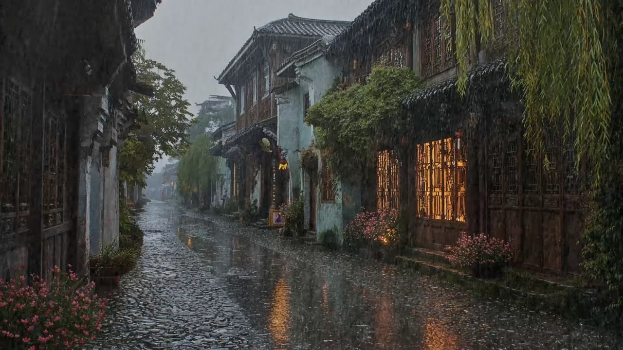 Lluvia Relajante para Dormir Sin Anuncios🌧️Sonidos Suaves para Relajar la Mente y Aliviar la Tensión