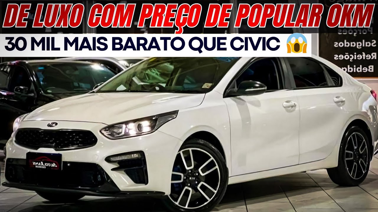 SEDAN DE LUXO USADO E ESQUECIDO QUE CUSTA 40 MIL MAIS BARATO QUE COROLLA: 😱 KIA CERATO 2.0