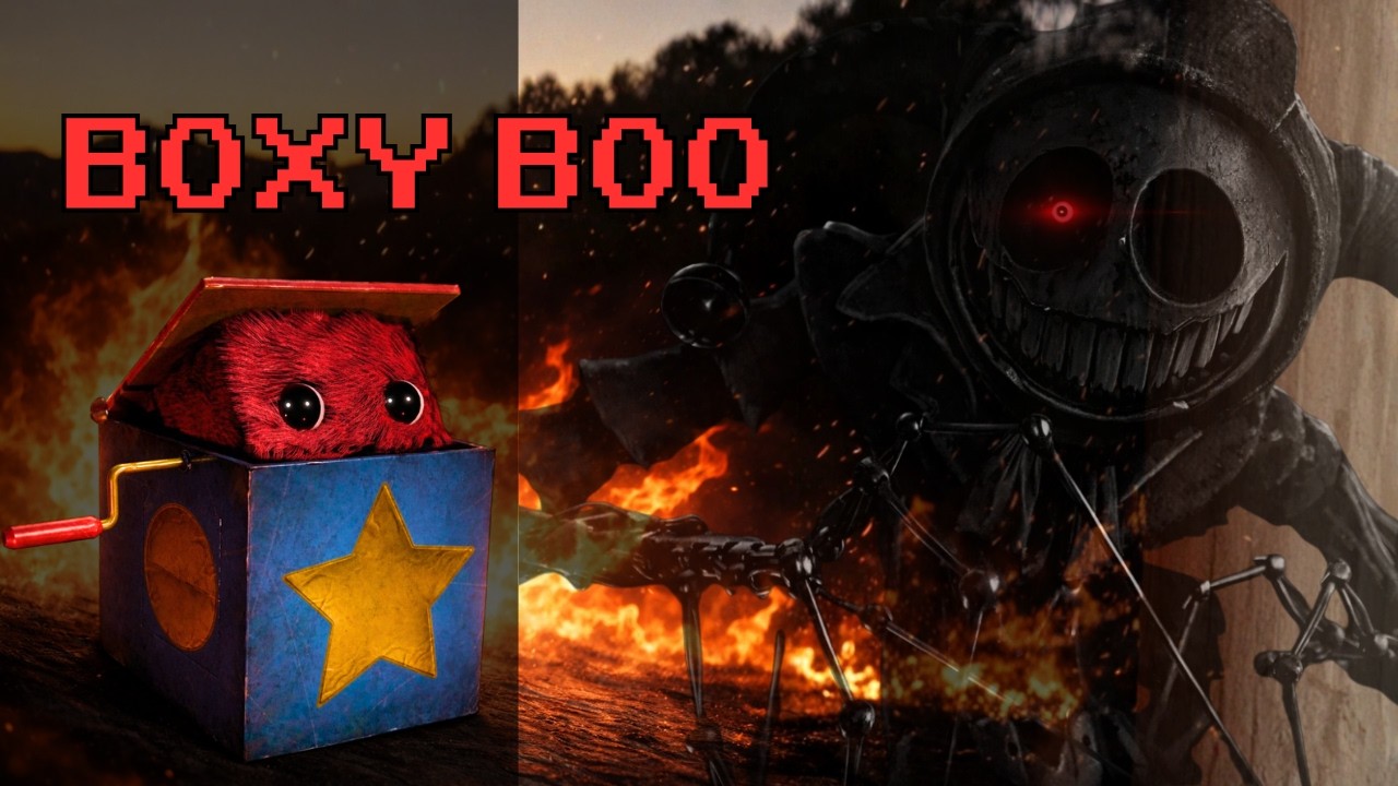Poppy Playtime- Tất tần tật về Boxy Boo- Quái vật hộp hề