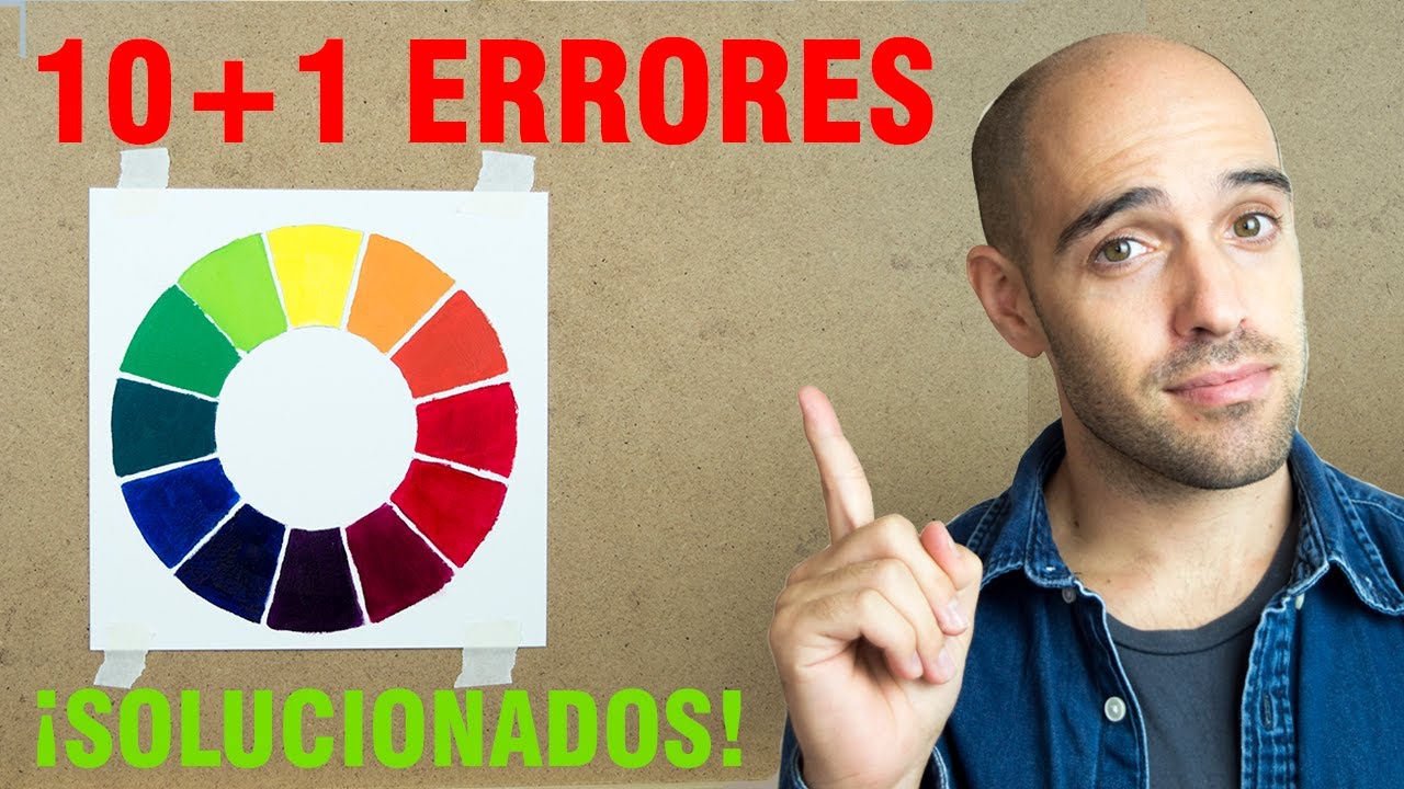 ❌ 10 ERRORES AL MEZCLAR COLORES 🎨 👉👉¿Cometes alguno?🧐