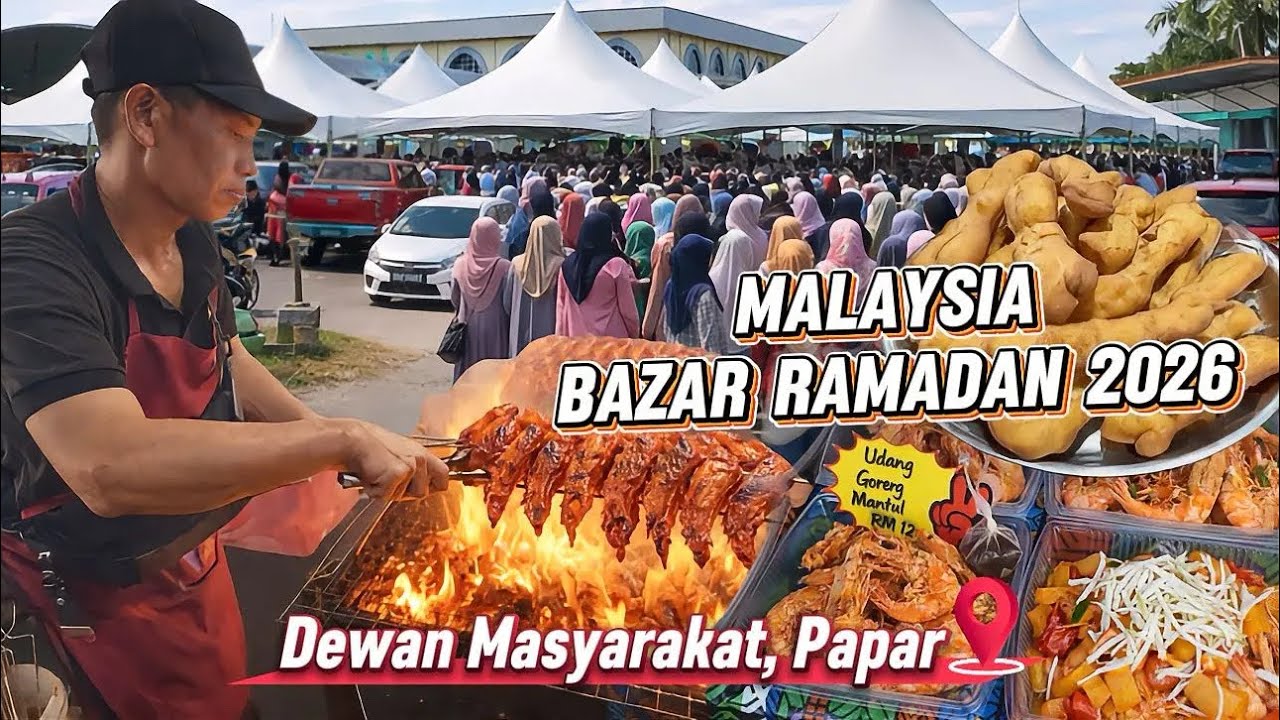 Bazar Ramadan Papar 2026 | Berburu TAKJIL 🇲🇾 Street Food | Bazaar Ramadhan KM38 Kota Kinabalu, Sabah