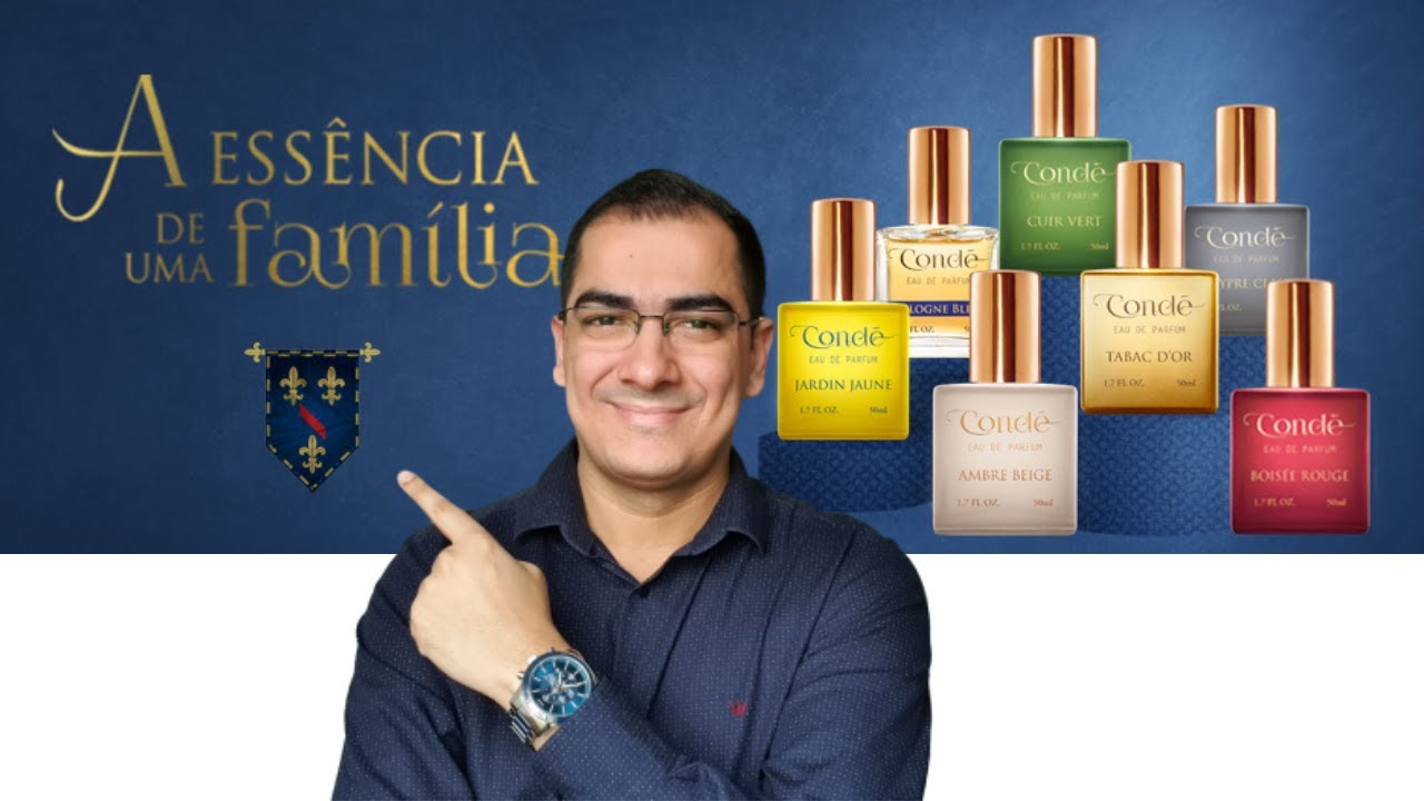 Venha conhecer os perfumes da CONDÉ PARFUM!