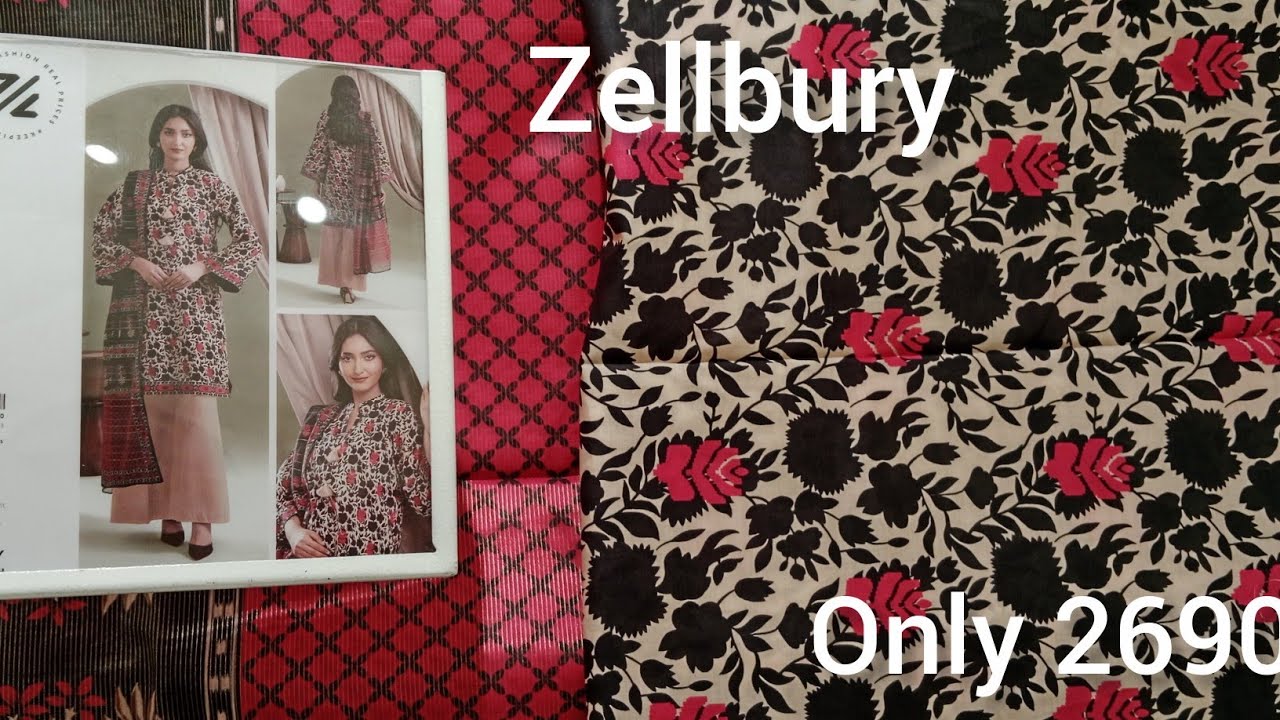 Zellbury beautiful lawn collection 2025💞 Zellbury latest signature collection ❤️ zellbury 3piece 