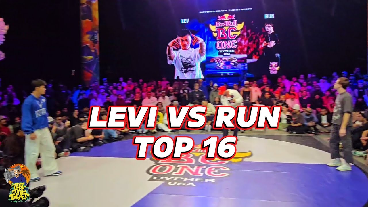 LEVI VS RUN-RED BULL BC ONE CYPHER USA 2025-TOP 16