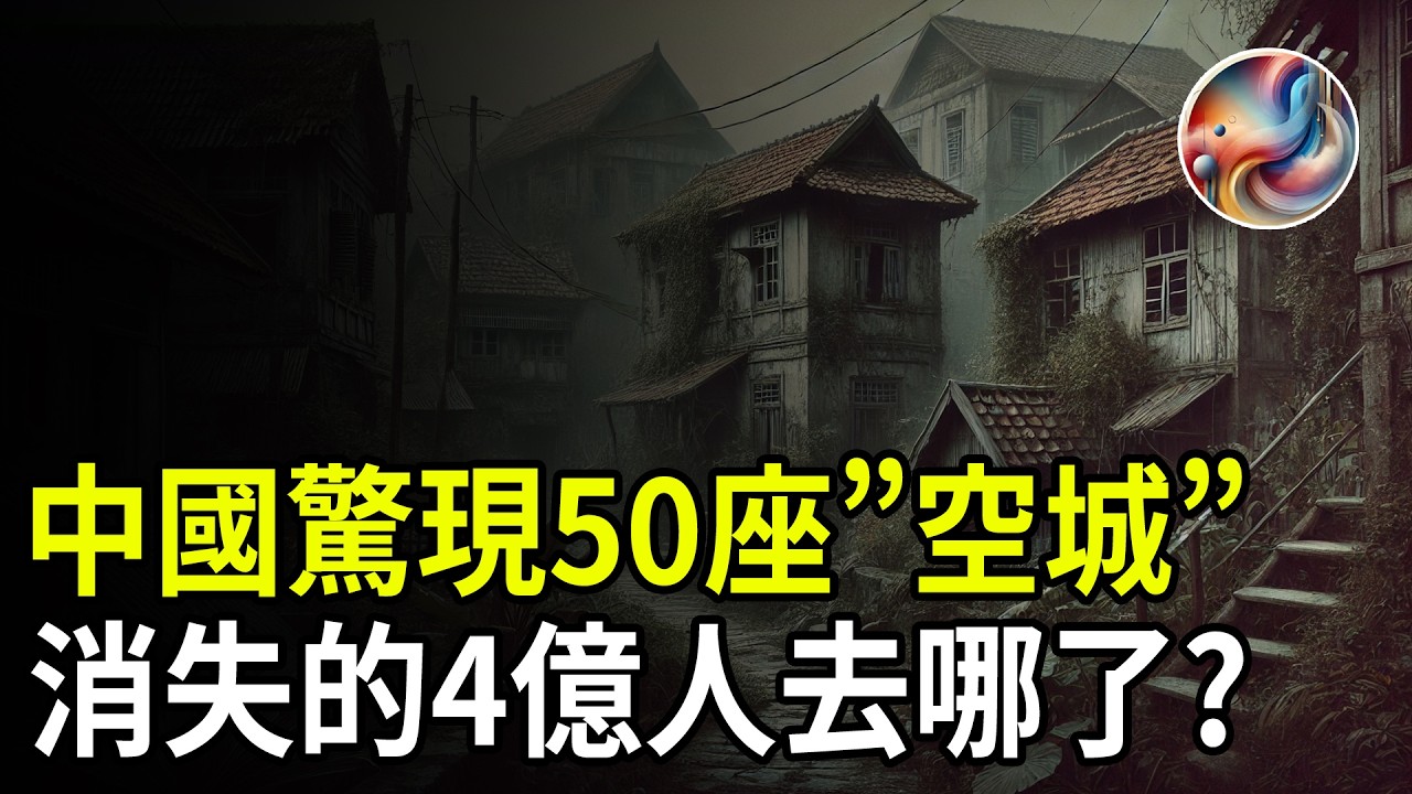 2025年中國驚現50座「鬼城」：4億人神秘消失，背後藏著什麼驚人秘密？| ByBy