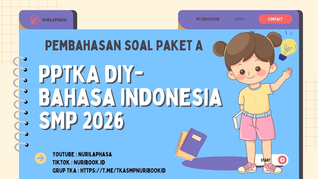Pembahasan PPTKA DIY Bahasa Indonesia Paket A | Bagian 2