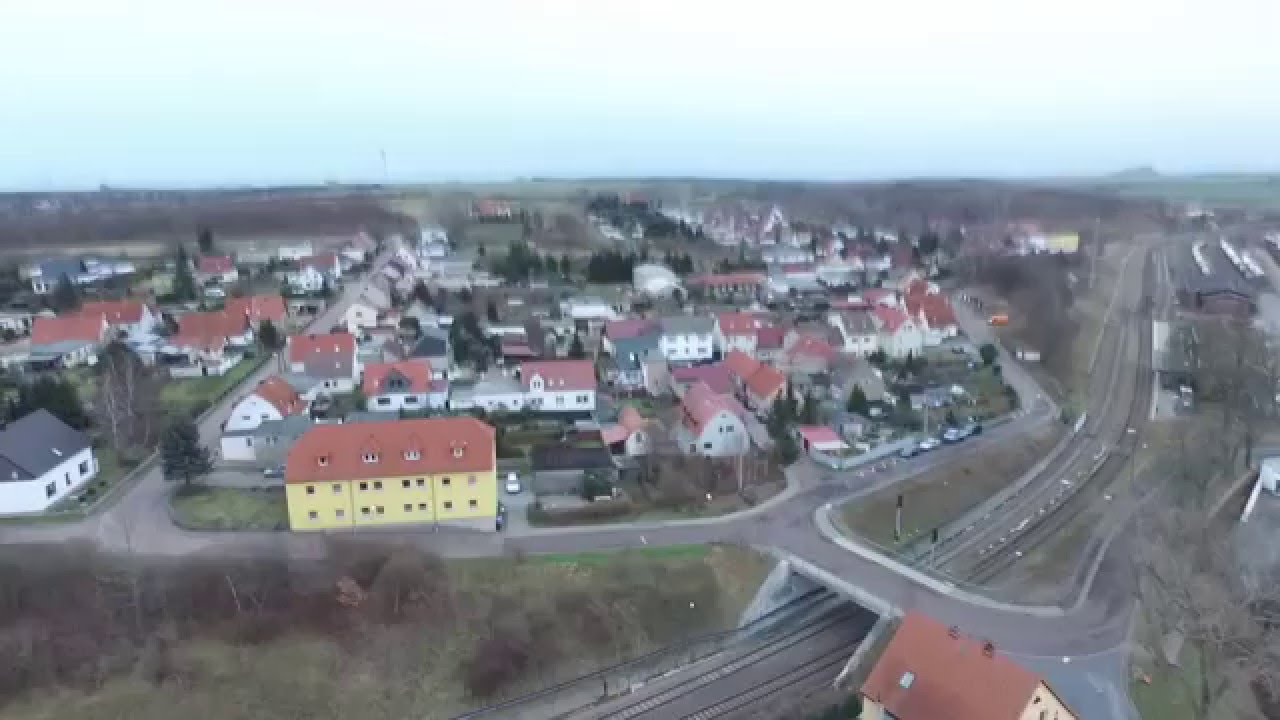 Flug über Burgörner Neudorf (Hettstedt)