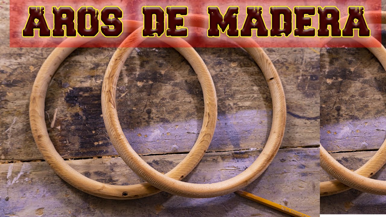 Anillos o Aros Perfectos De Madera, Como Hacerlos