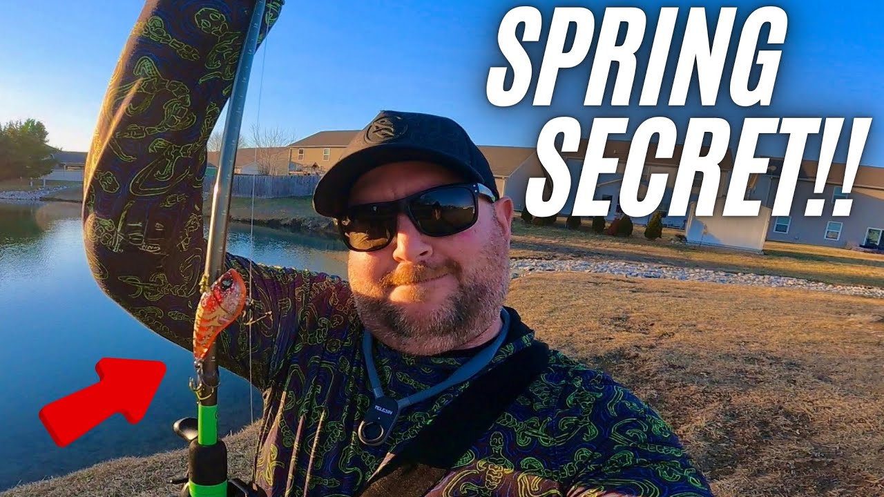 The BEST Kept Secret For Early Spring Fishing!!