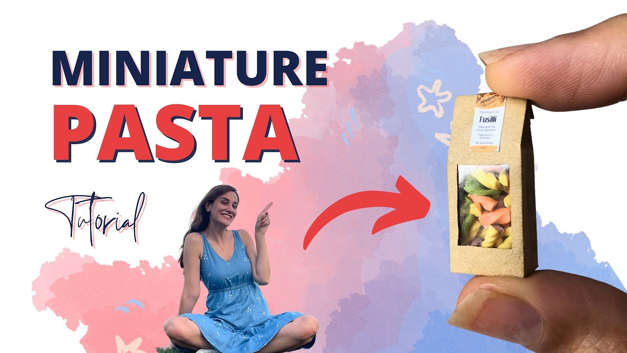 Miniature Pasta | DIY |Tutorial