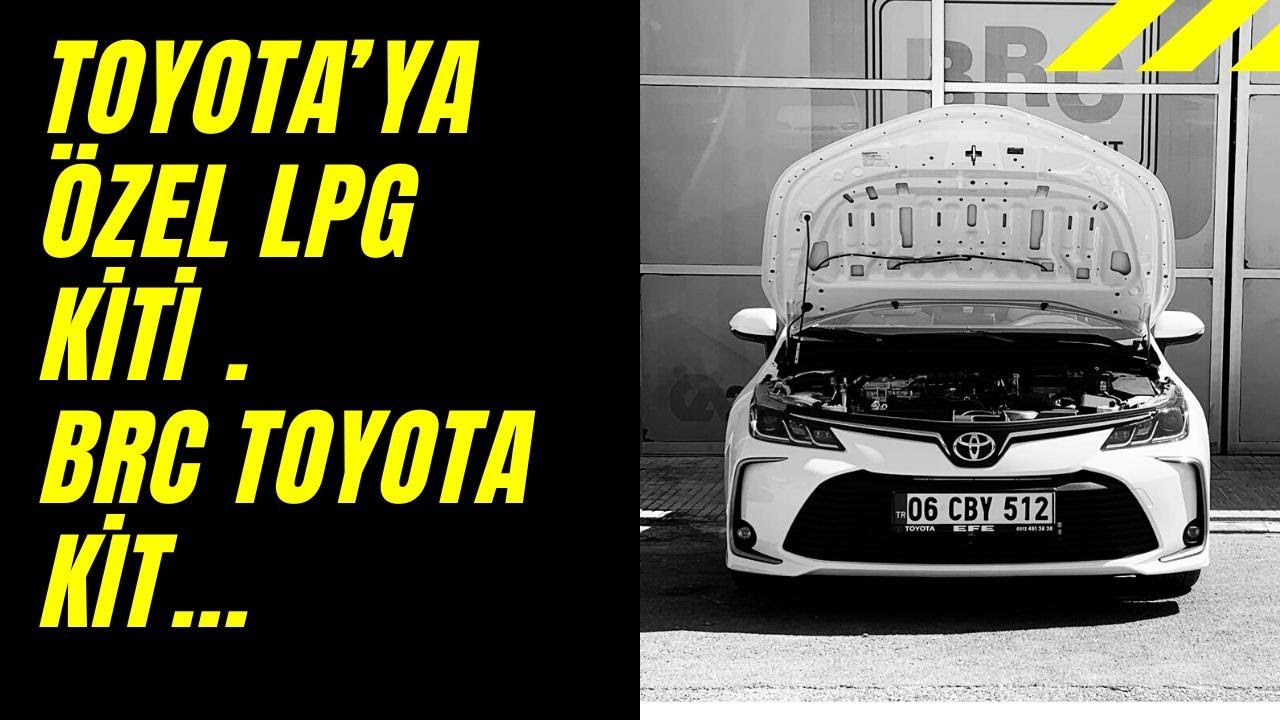 Toyota'nın Yeni Ürünü - BRC TOYOTA KİT