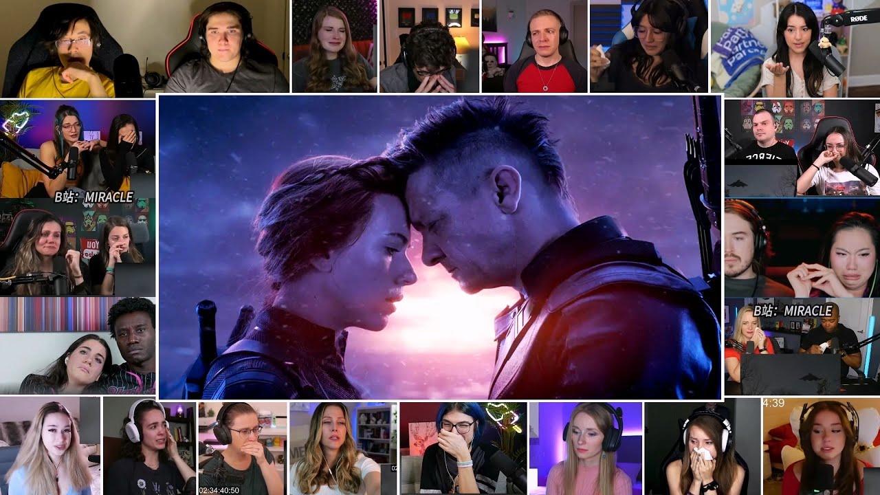 Black Widow sacrificed herself |  Avengers: Endgame (2019) clips reaction mashup