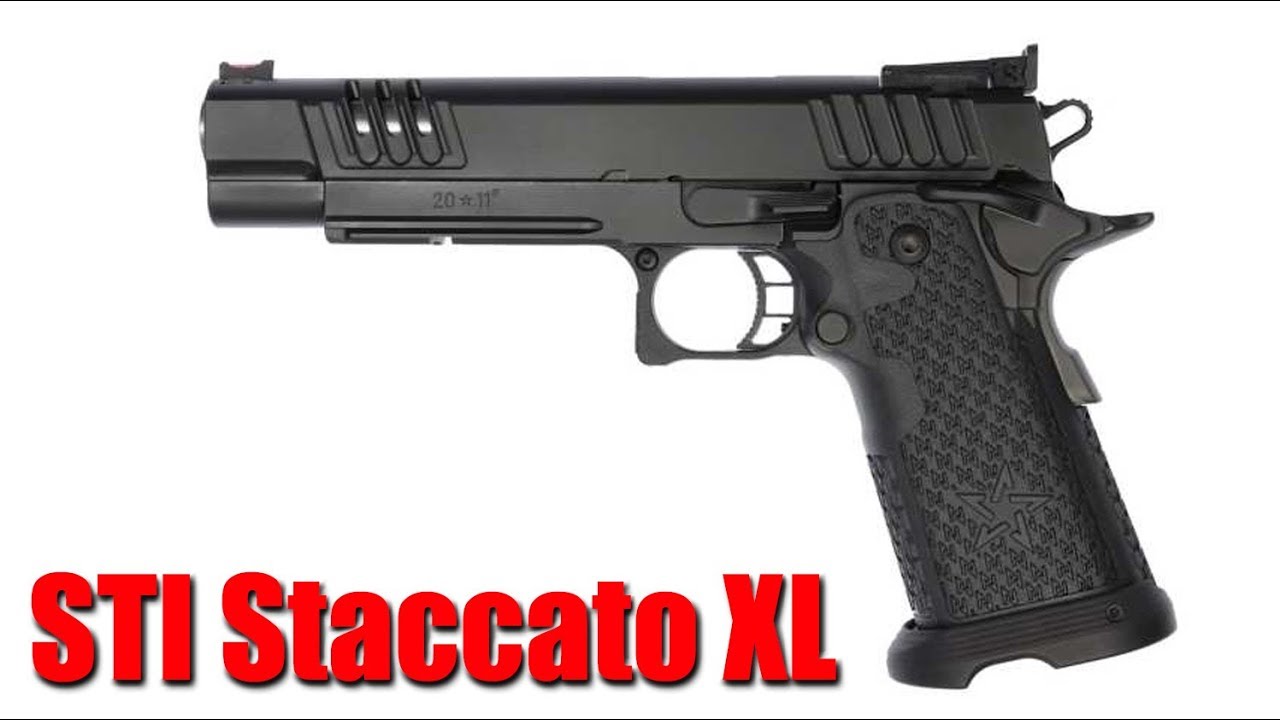 The New STI Staccato XL: Shot Show 2020