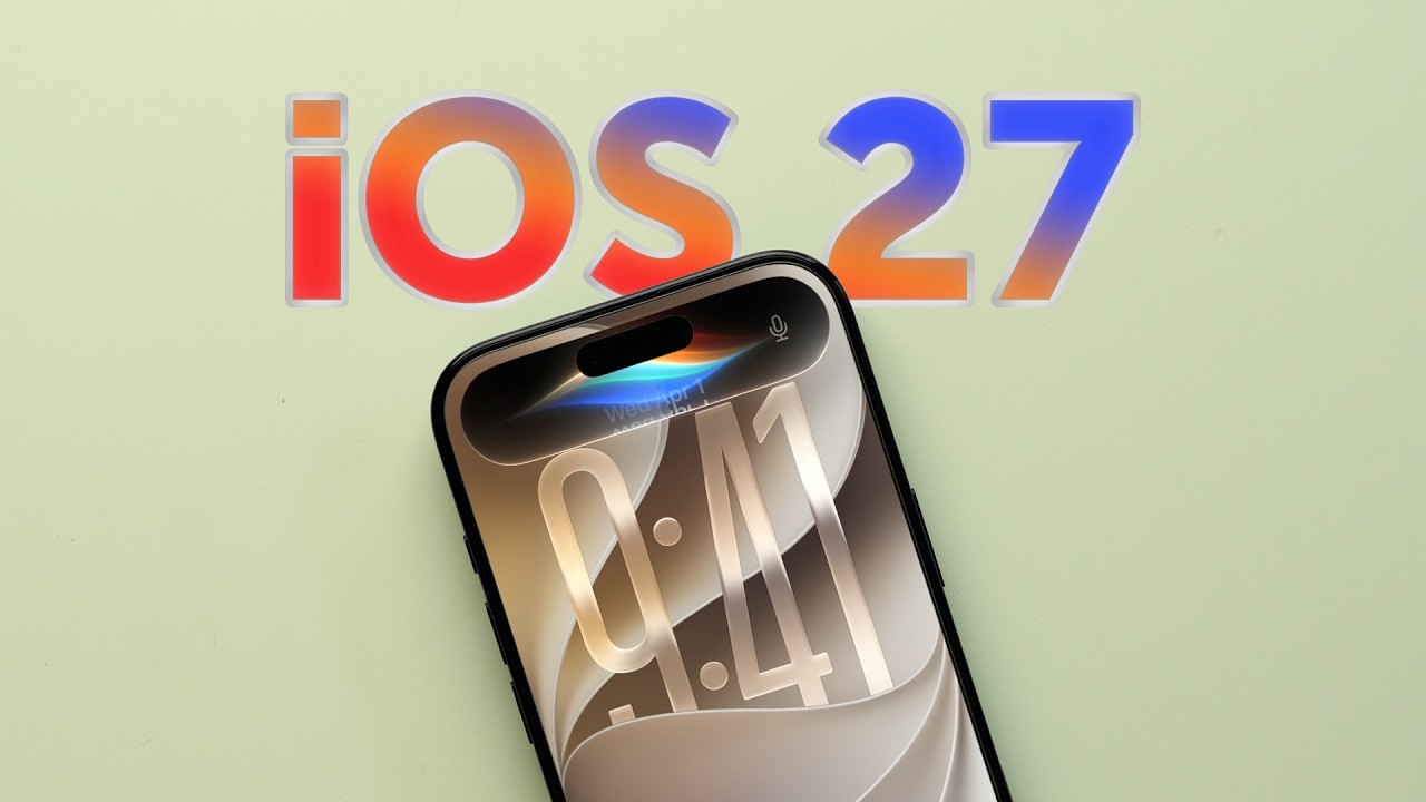Обзор iOS 27 - привет Siri AI