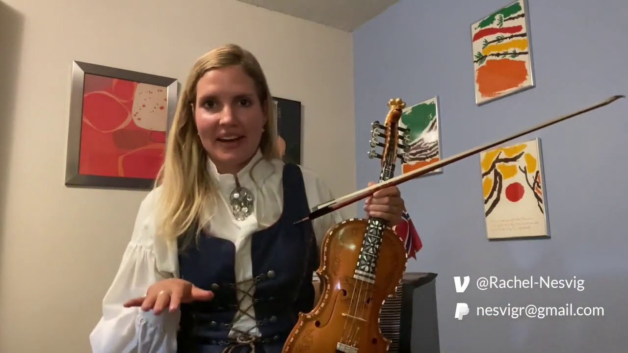 Rachel Nesvig on the Hardanger Fiddle