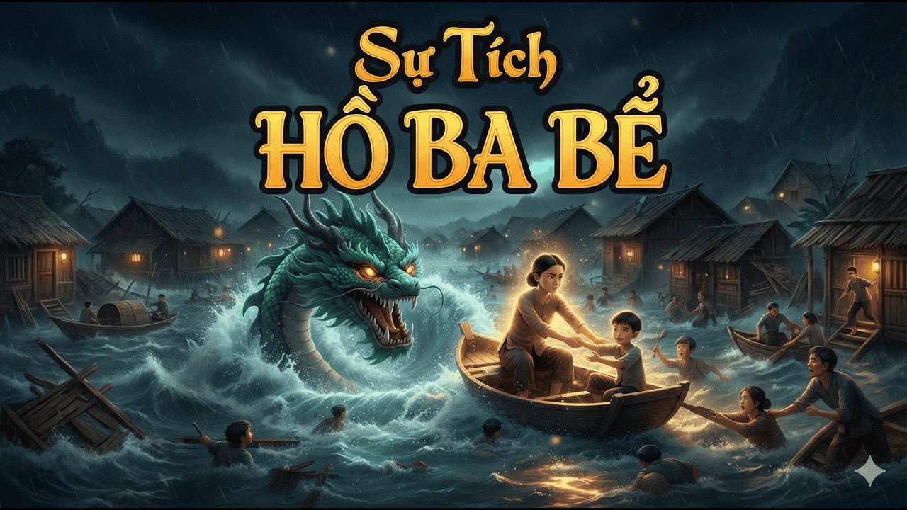 Sự Tích Hồ Ba Bể: Mảnh Vỏ Trấu Cứu Người Giữa Đại Nạn | Cổ Tích Kỳ Diệu