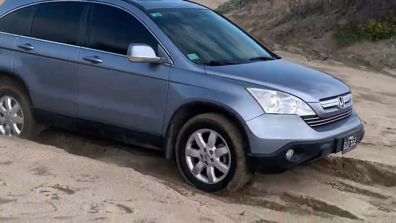 Honda CRV en los medanos 4x4