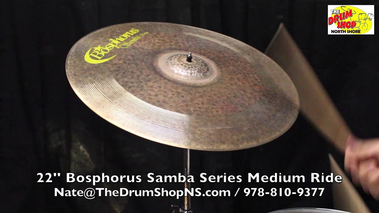 Bosphorus Samba Series Medium Ride 22'' - The Drum Shop North Shore