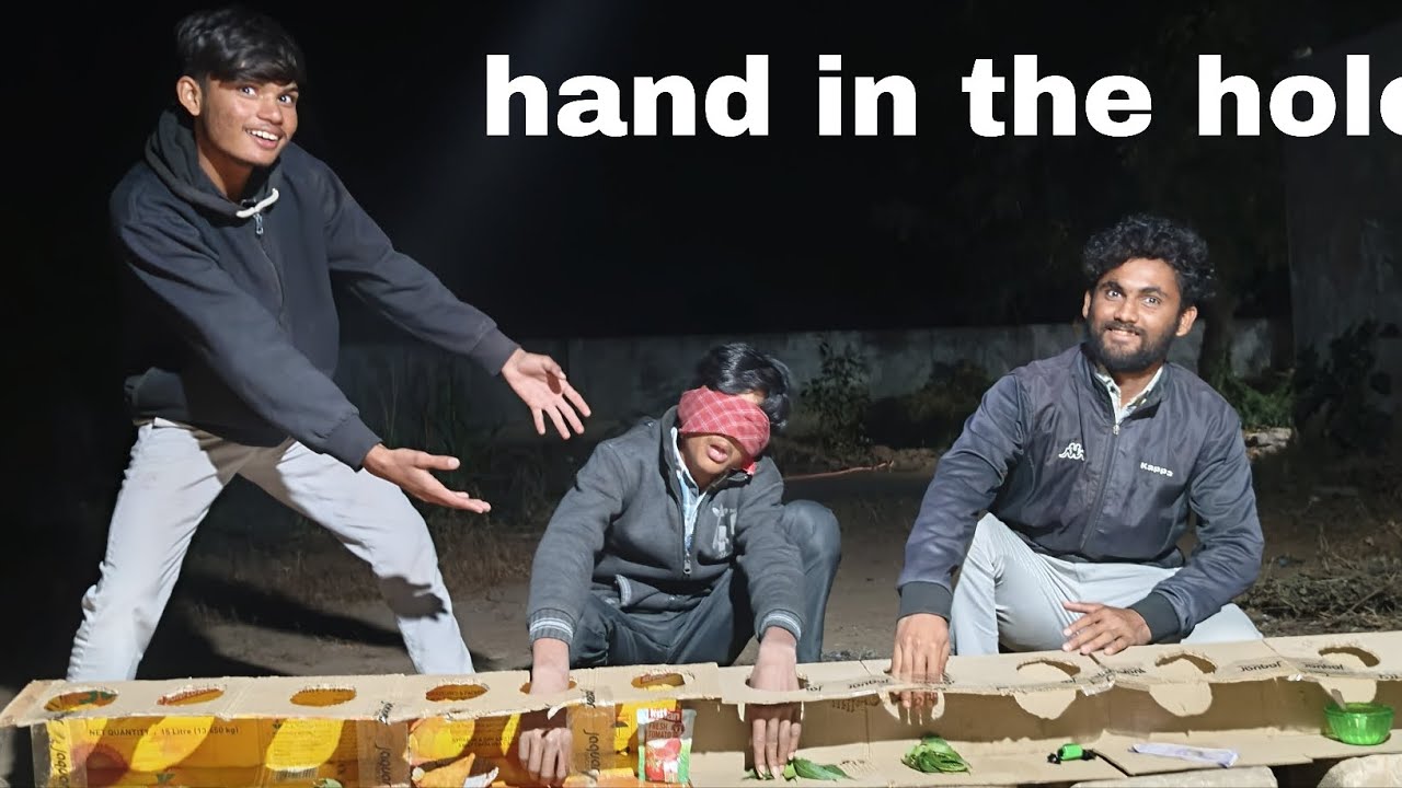 Hand in the Hole 🕳️ Challenge- | जहा हाथ गया वो💩🌶️ खाना पड़ेगा | 