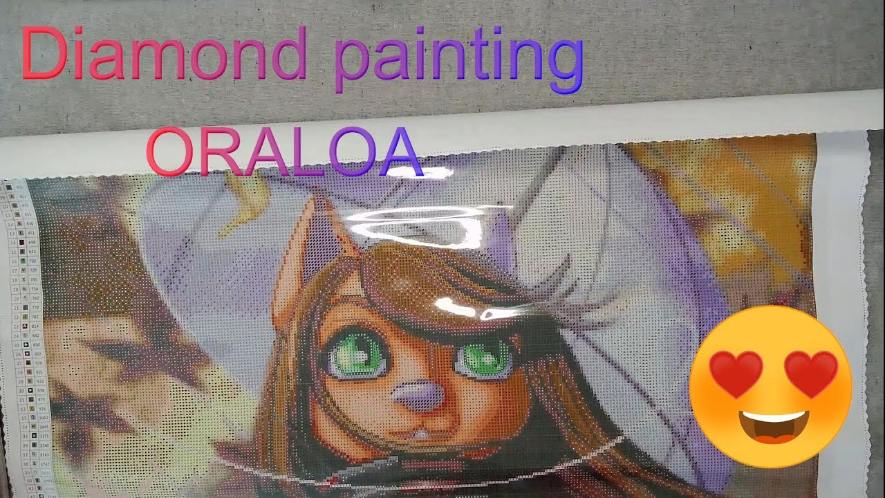 Mon stock de toiles Diamond Painting 1er partie : ORALOA