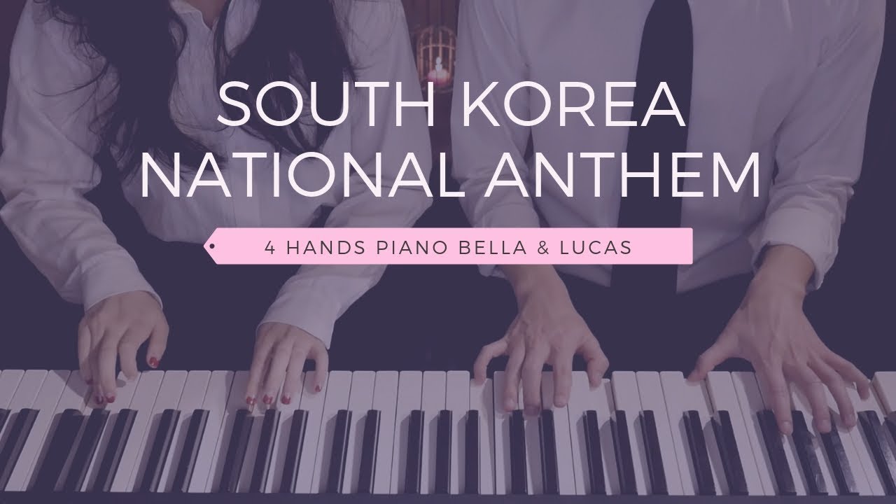 🎵애국가, 삼일절 노래 South Korea National Anthem | 4hands piano