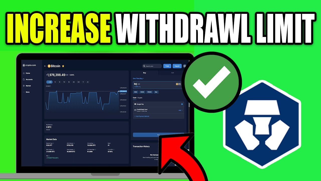 How To Increase Withdrawal Limit On Crypto.com - Best Method