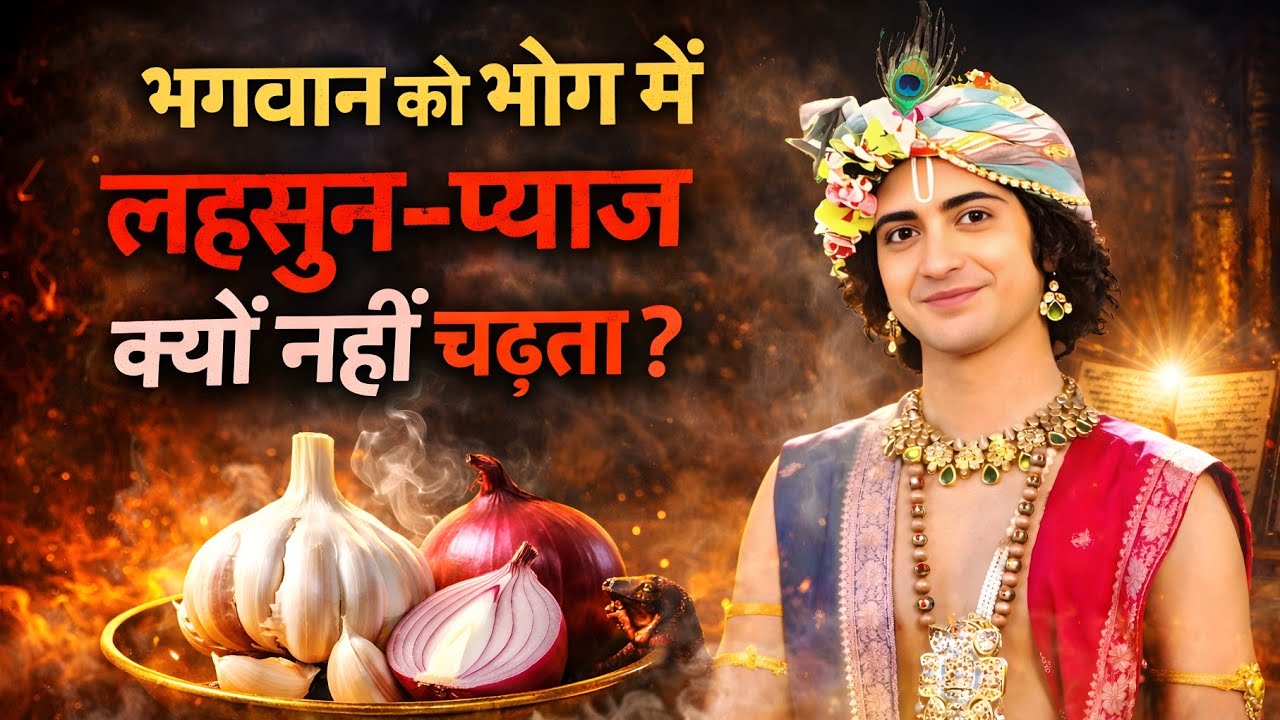 पूजा में लहसुन-प्याज क्यों वर्जित है? | 99% लोग नहीं जानते @BhajanMarg 