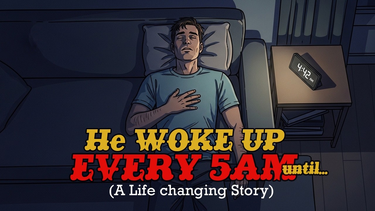 The 5 AM Habit That Rebuilt His Life l  How Waking Up Early Changed a Poor Man's Destiny Forever
