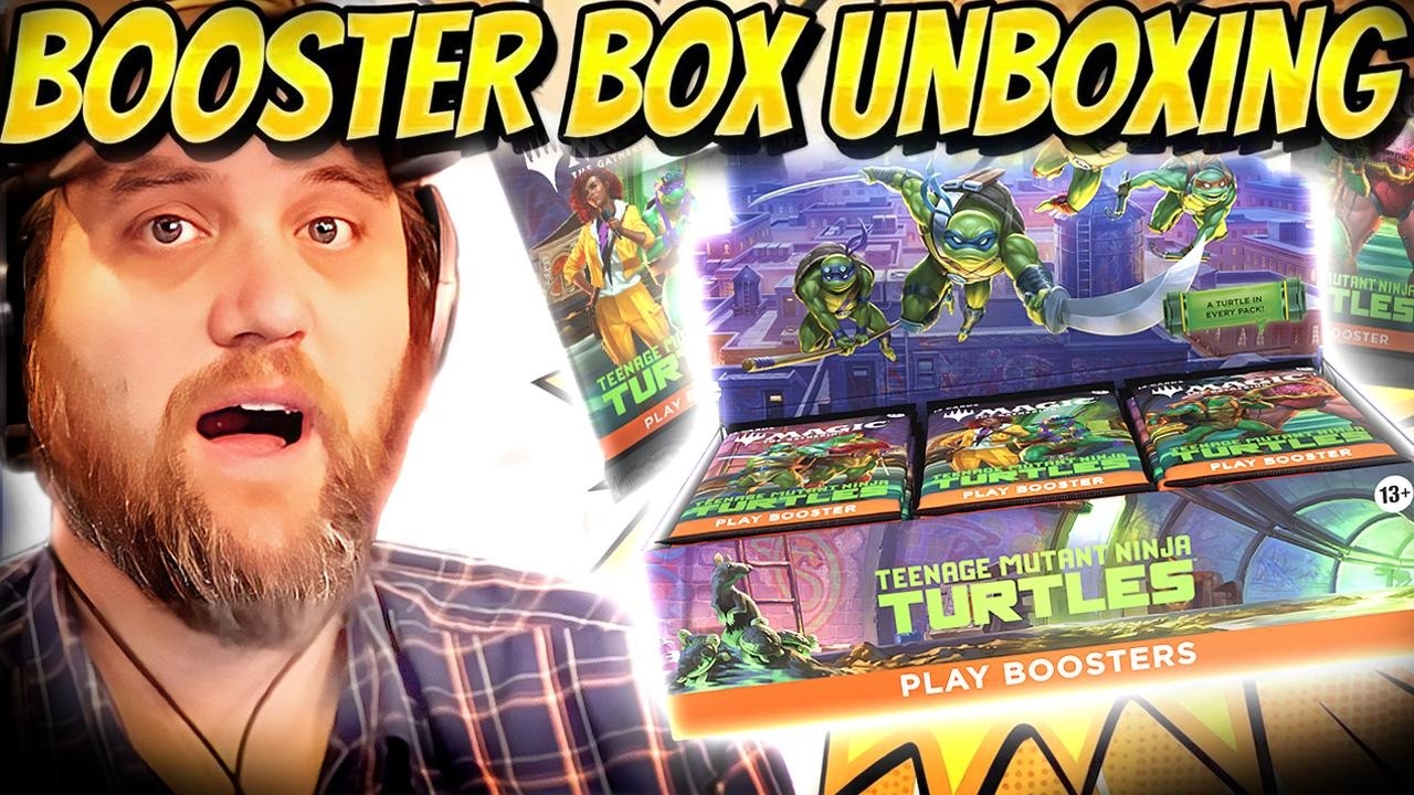 IS A MTG TMNT BOOSTER BOX WORTH IT? MAGIC THE GATHERING TEENAGE MUTANT NINJA TURTLES BOX OPENING