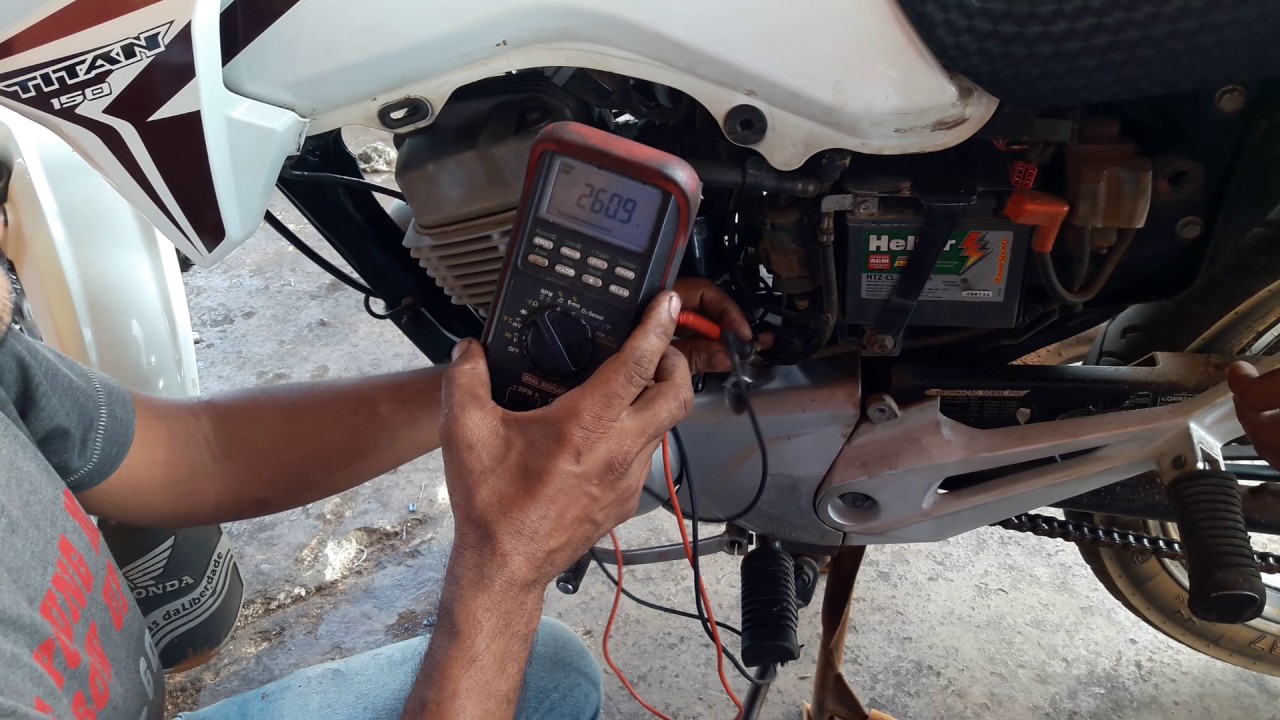 Teste do sensor CKP (bobina de pulso)