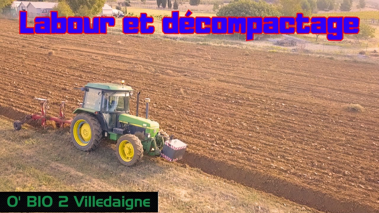 Décompactage/Labour/Nettoyage des champs