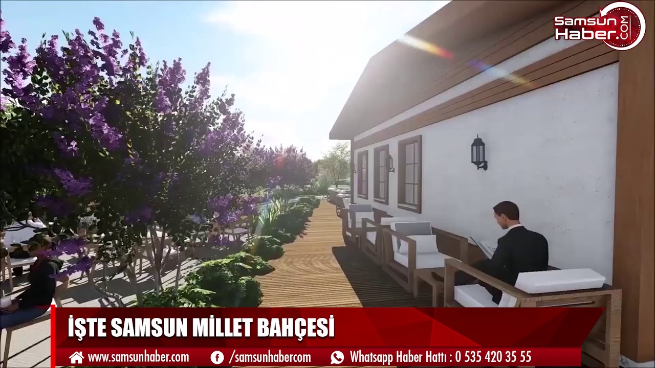 İşte Samsun Millet Bahçesi