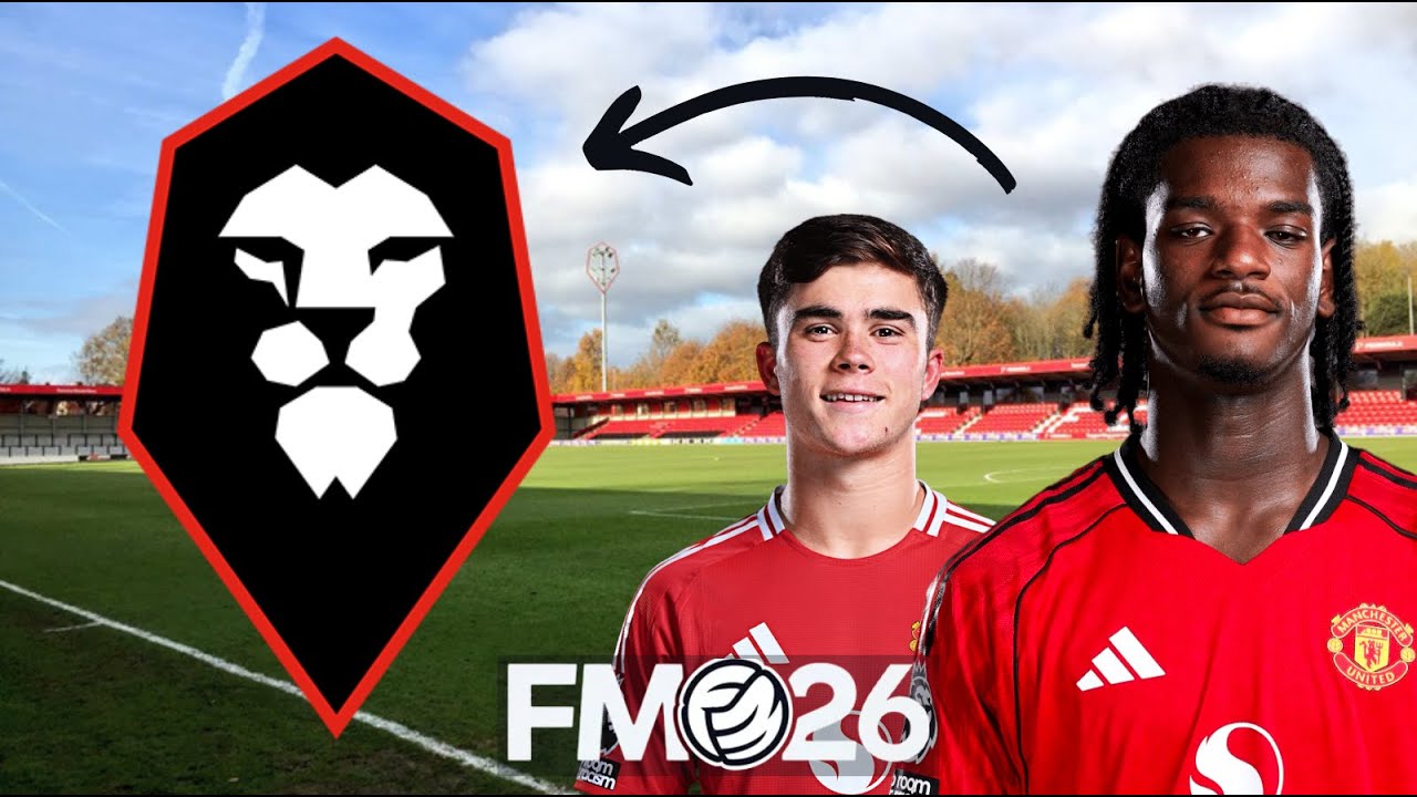 I Rebuild SALFORD CITY signing Man Utd players ONLY!!  | Football Manager 26