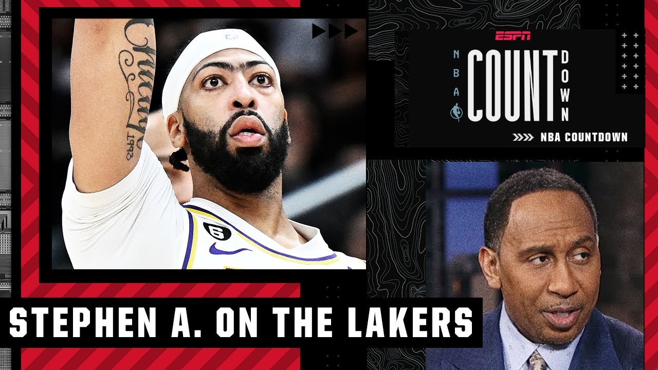 Stephen A.: The Lakers are IRRELEVANT without Anthony Davis | NBA Countdown