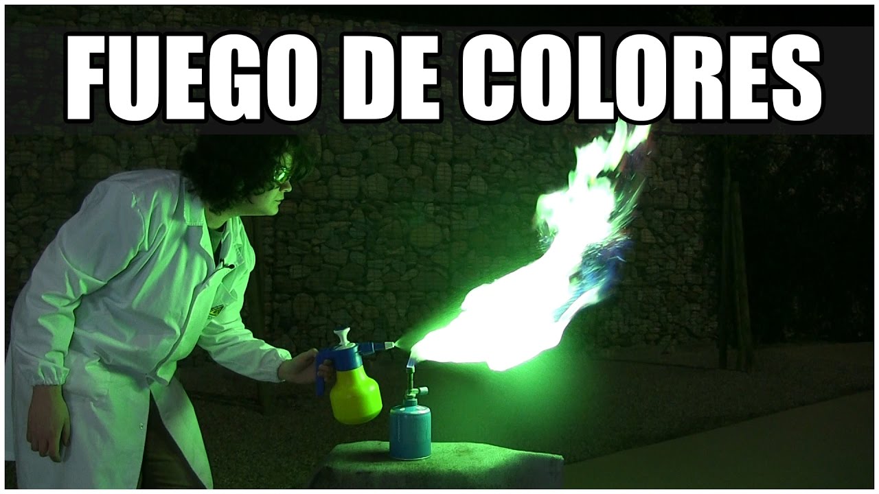 FUEGO de COLORES | La Espectroscopía