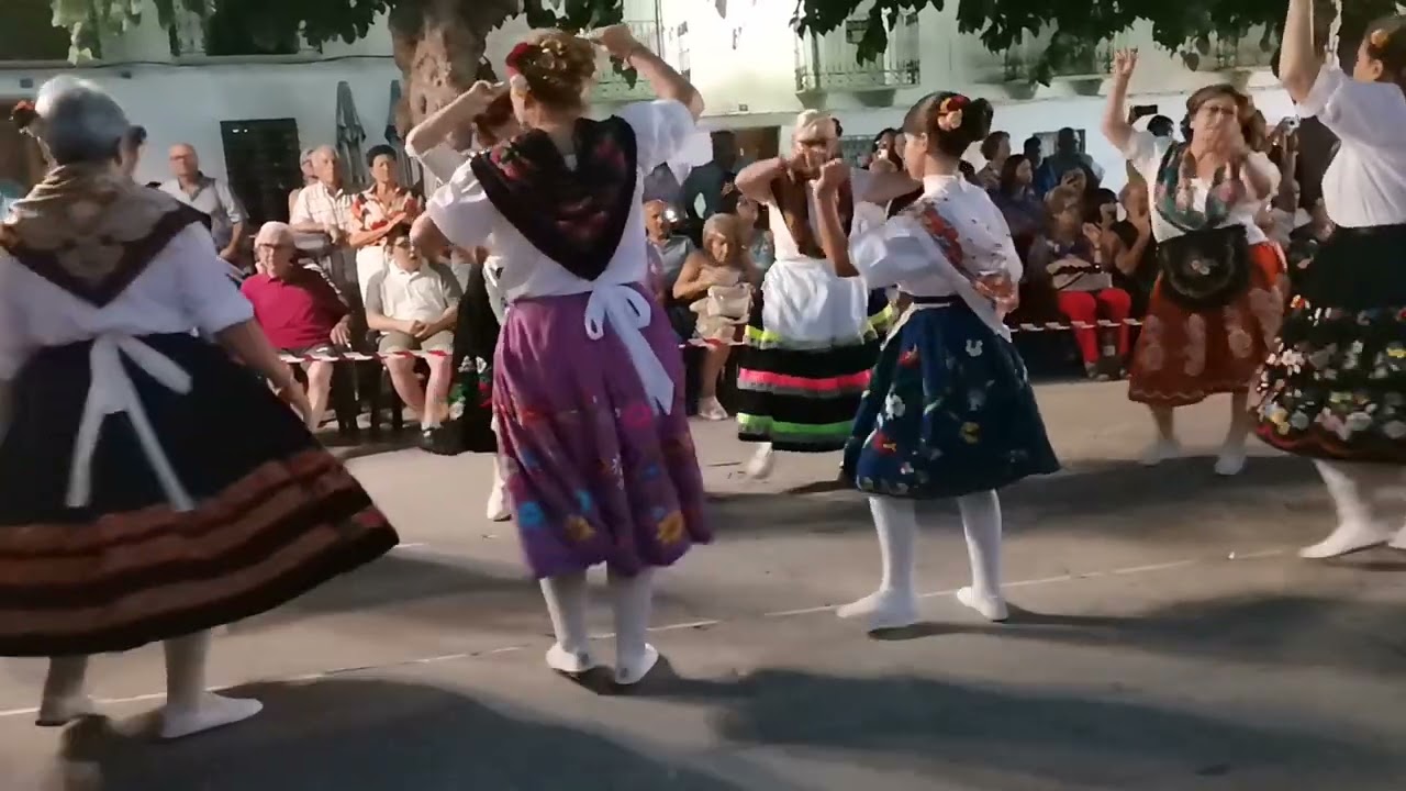 Seguidillas en la plaza de Galera fiestas 2023