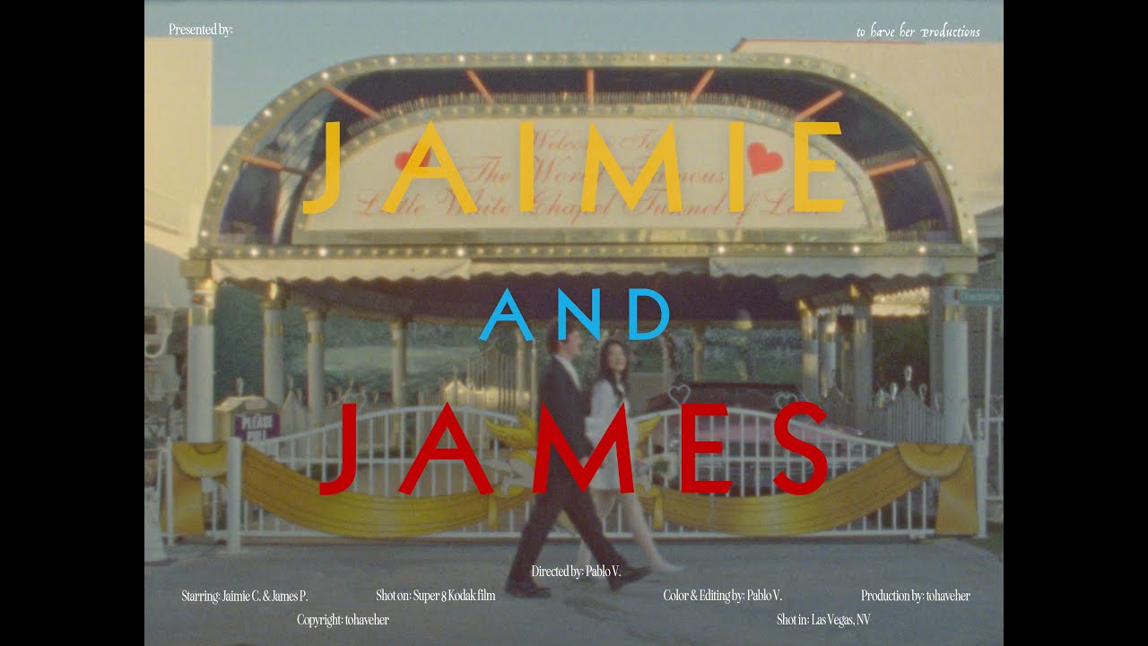 Jaimie and James's Elopement at Little White Chapel on Super 8