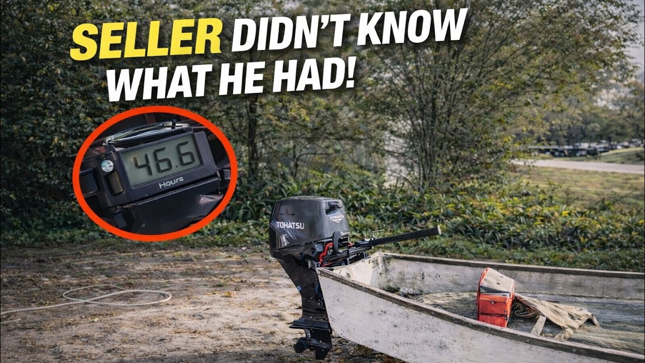 $300 Outboard... Worth $1300?!