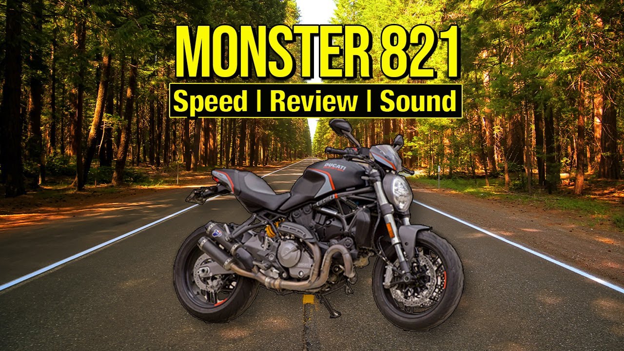 Ducati Monster 821 Stealth | Review, Top Speed, Soundcheck