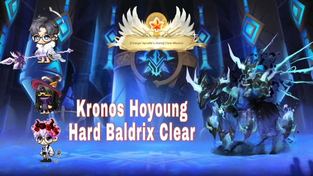 Hoyoung Hard Baldrix Clear - Maplestory Kronos