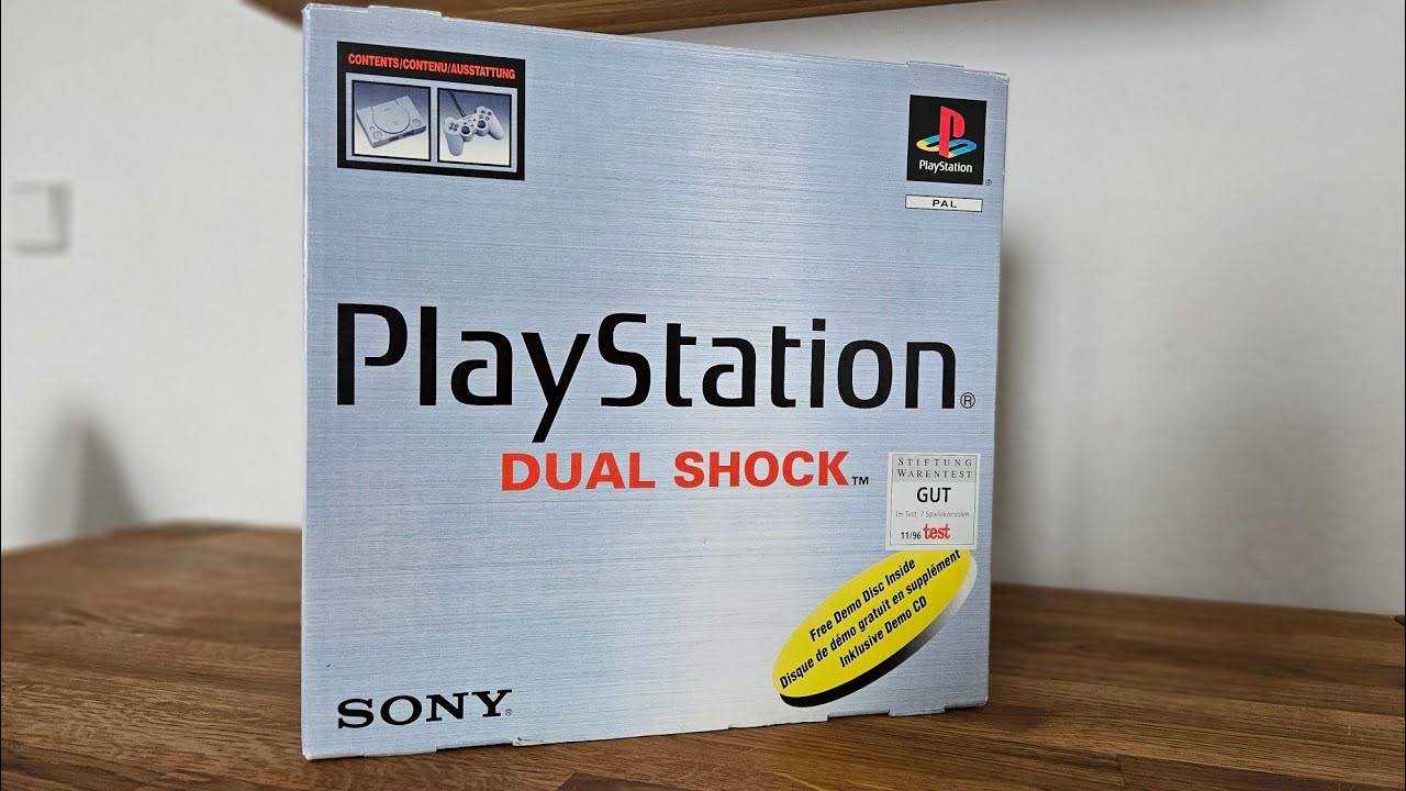 Unboxing Sony PlayStation + Anzocken (Deutsch)