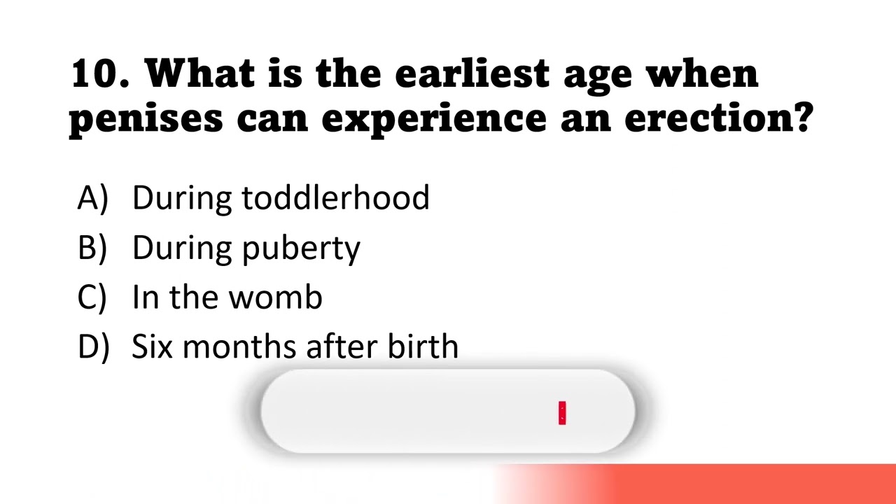 20 Sex Education MCQ Questions with Answers  | Episode 004