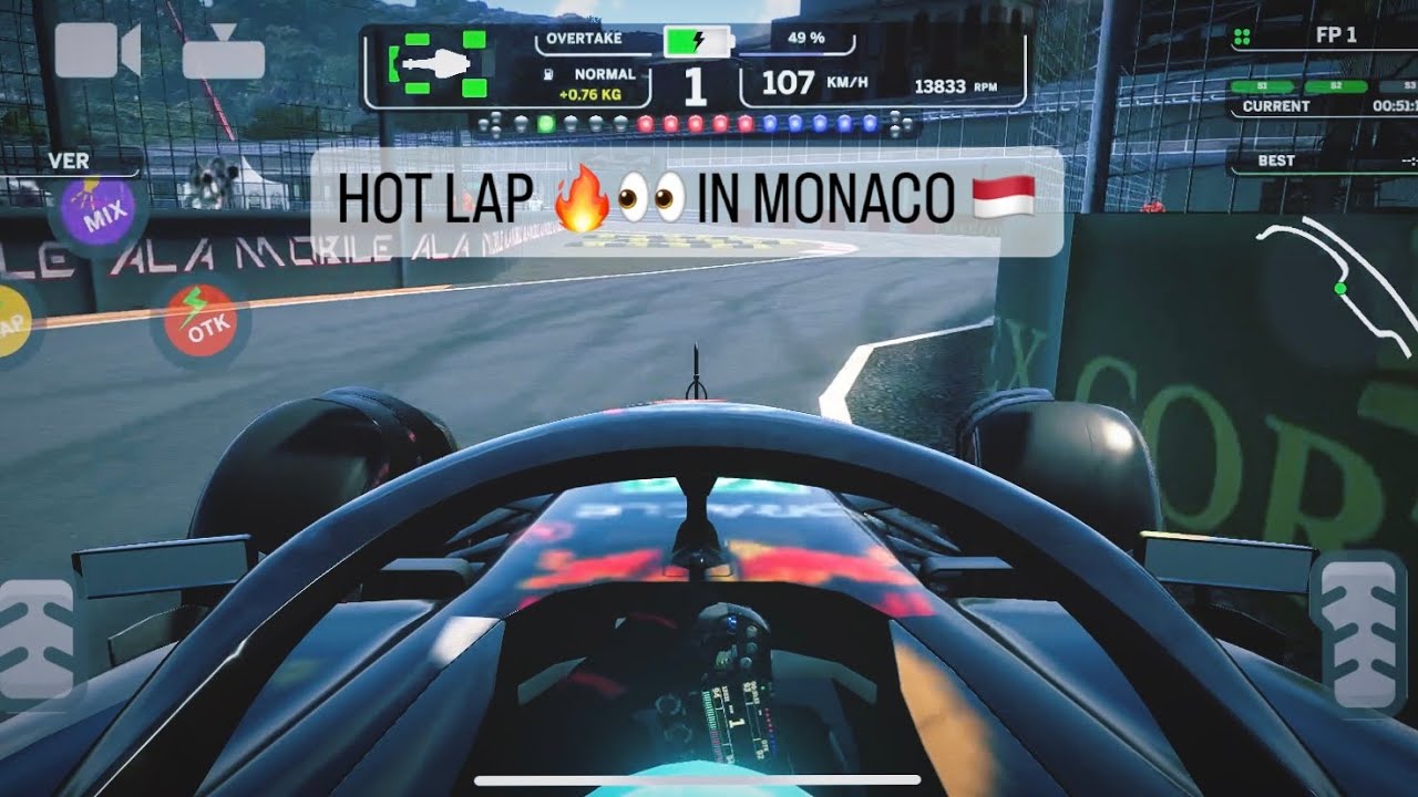 🔥WR HOT LAP 1.06.479 | 🇲🇨 MONACO | ALA MOBILE GP 2023