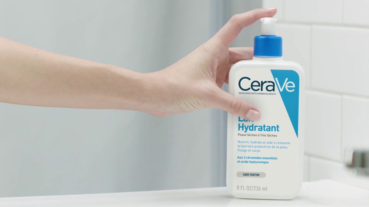 Comment utiliser le Lait Hydratant CeraVe ?