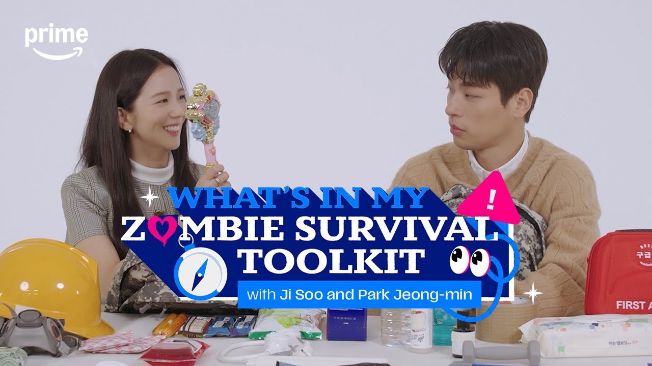 Ji Soo dan Park Jeong-min bikinin ransel survival zombi buat satu sama lain! | Prime Video Indonesia
