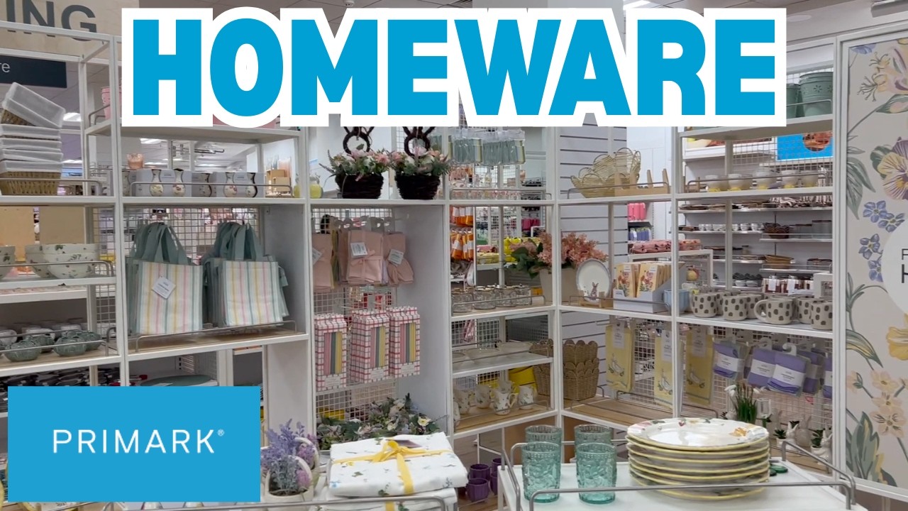 PRIMARK ✨NEW HOMEWARE ARRIVALS✨ SPRING TABLEWARE & DECOR MARCH 2026