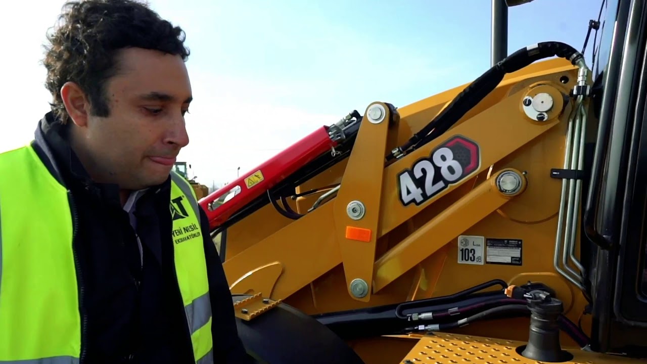 Cat 428 Kazıcı Yükleyicinin Servis ve Bakım Kolaylığı ile Tanışın!