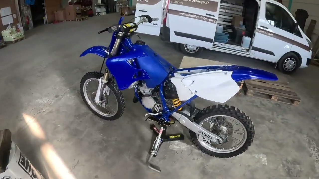 Pose kit d&eacute;co AliExpress Yamaha 125 yz